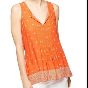 NWT Sanctuary Orange Sleeveless Top Size XS